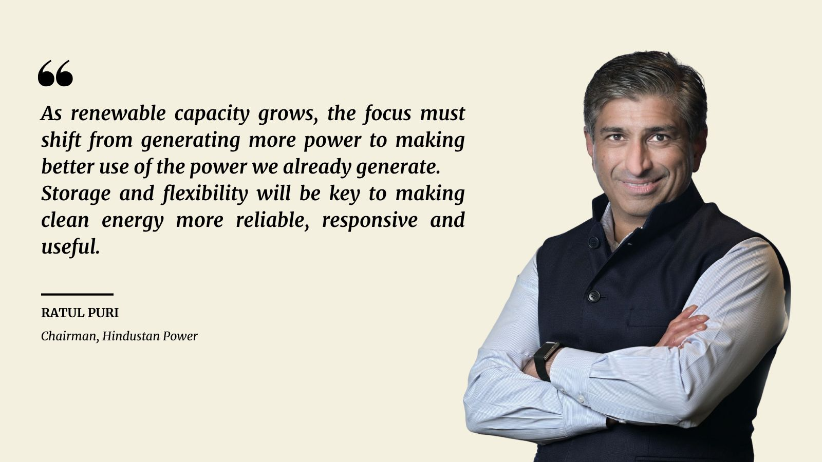 Ratul Puri on clean energy reliability