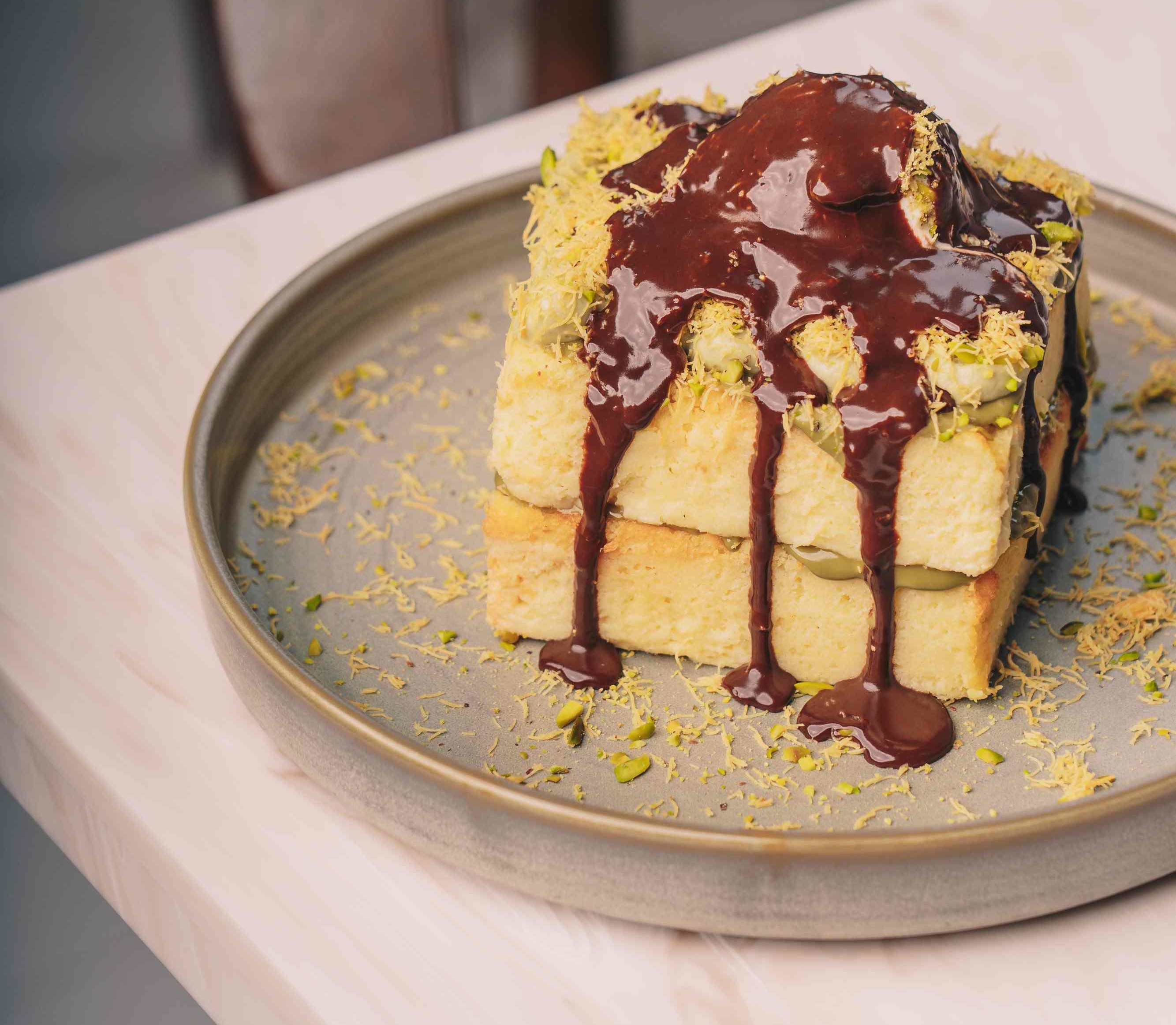 Chocolate french toast in Sharjah