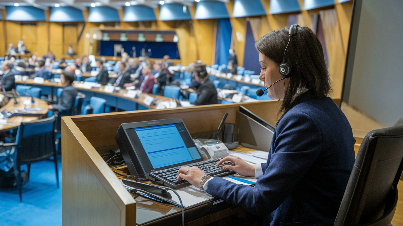 simultaneous conference interpretation