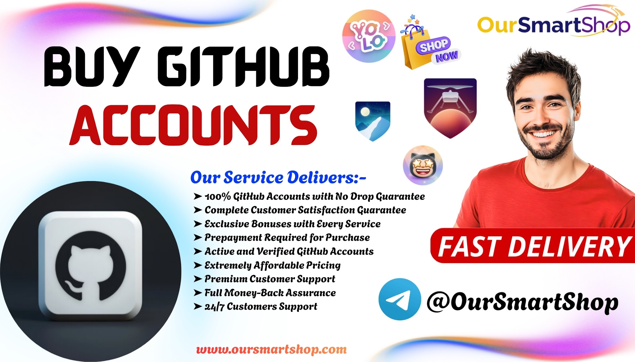 Buy GitHub Accounts