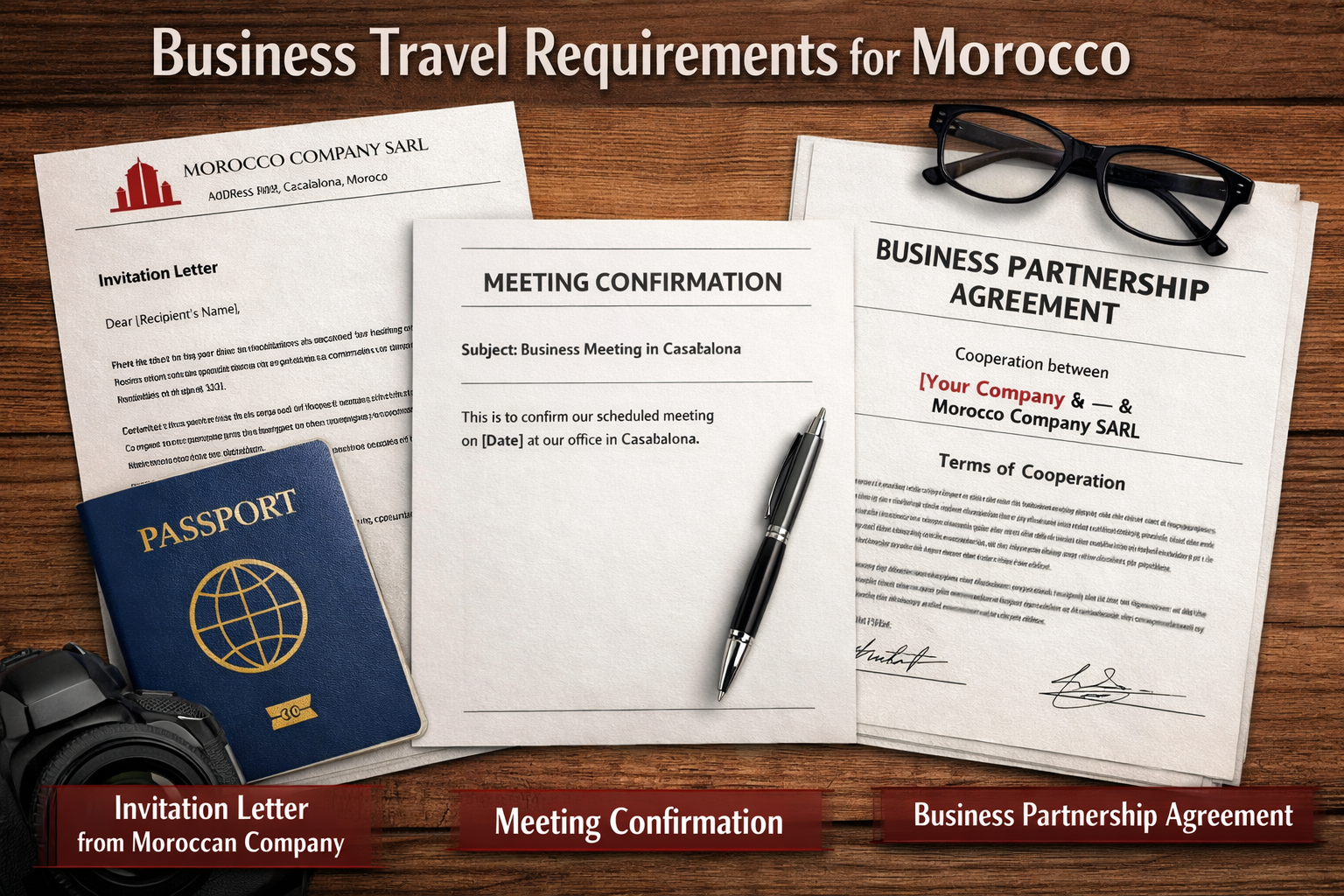 Business Morocco eVisa requirements