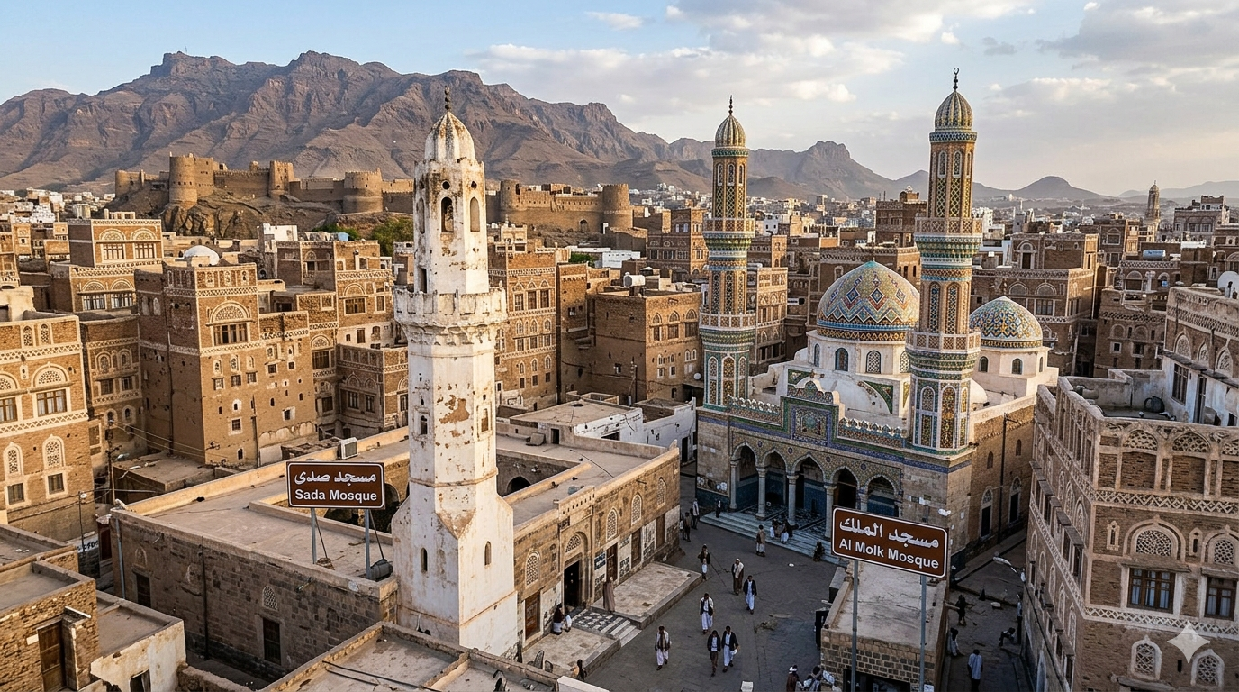 Sada and Al Molk Mosques: Representative of religious, cultural, and historic importance in the region.