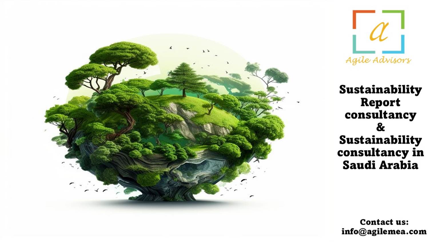 A green tree with trees and grass
AI-generated content may be incorrect.