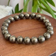 Pyrite Crystal Bracelet,