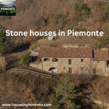 Stone houses in Piemonte