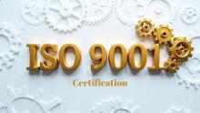 ISO certification 9001