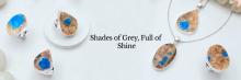 grey gemstone