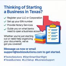 Start A Business In San Antonio