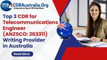 CDR for Telecommunications Engineer (Anzsco: 263311)