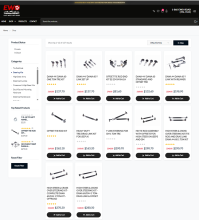 7/8 tie rod, 7/8-18 tie rod, heavy duty steering kit, Dana 44 steering upgrade, East West Off-Road, off-road steering parts, tie rod ends, left-hand right-hand threads, DOM steel tie rod, crossover steering kit, one-ton tie rod ends, 4x4 steering upgrade, off-road suspension and steering, steering kit for big tires, heavy duty tie rod ends, rock crawling steering parts