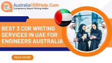 Best 3 CDR Writing Services in UAE for Engineers Australia