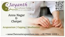 Experience holistic care at Jayanth Acupuncture, Chennai. Cupping therapy and foot reflexology enhance natural healing and deep relaxation.