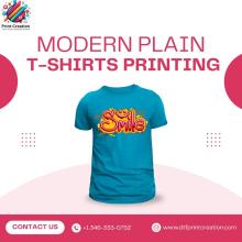 Modern Plain T-Shirts Houston 