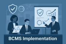 Discover how BCMS Implementation strengthens business resilience. Partner with an expert BCMS Consultant to build a robust Business Continuity Management System aligned with ISO 22301.