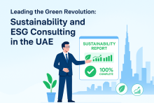 Discover how the Top Sustainability and ESG Consulting Firm in UAE empowers organizations to achieve responsible growth. Learn how Sustainability Consultancy in Dubai and across the UAE supports green innovation, ESG reporting, and sustainable transformation.