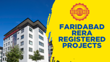 Faridabad rera registered projects