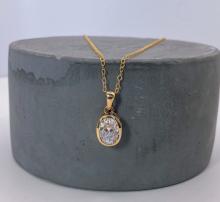 gold necklaces for ashes, creamation necklaces