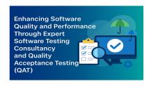 Discover how a professional software testing consultancy and Quality Acceptance Testing (QAT) can enhance your software’s quality, performance, and reliability — ensuring seamless user experiences and faster delivery.