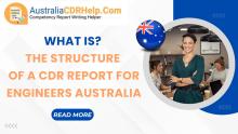 Structure of a CDR Report for Engineers Australia