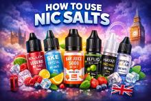 nic salts, nicotine salts, how to use nic salts, nic salt e liquid UK, Elux Legend Nic Salts, SKE Crystal Nic Salts, Bar Juice 5000 Nic Salts, ELFLIQ Nic Salts, Hayati Pro Max Nic Salts, Crystal Clear Nic Salts, nic salt vape juice, best nic salts UK, disposable flavour nic salts, pod vape nic salts, MTL vaping nic salts, 10mg nic salts, 20mg nic salts, smooth nicotine e liquid, UK vape e liquid