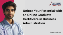 online graduate certificate business administration 