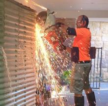 rainwater tank removal