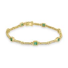 Emerald Bracelets