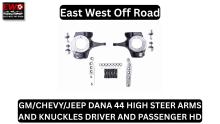 GM/CHEVY/JEEP Dana 44 High Steer Arms and Knuckles – Heavy Duty Off-Road Steering Upgrade