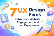 7 UX Design fixes to improve website engagement