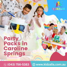 Party Packs in Caroline Springs, Birthday Party packages