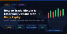 Trade BTC & ETH Options with Daily Expiry
