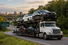 Open auto transport services in South Carolina