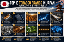 Top 10 Tobacco Brands in Japan