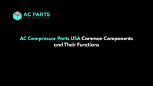 AC Compressor Parts USA