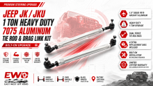 Jeep JKU Drag Link Kit | Heavy Duty Steering Upgrade