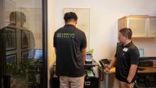 fingerprint scan