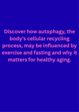 Autophagy is the body's natural process of breaking down and recycling damaged or unnecessary cellular components.