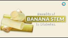 Banana stem for diabetes