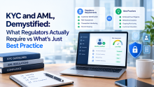 KYC and AML, Demystified: What Regulators Actually Require vs What's Just Best Practice