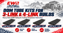 2 Inch DOM Tubing in a 3-Link Kit: Main Tubes vs Panhard Tube