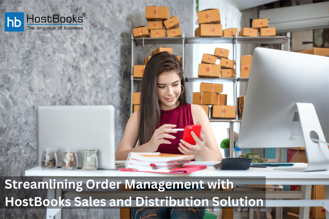 HostBooks Sales and Distribution Solution