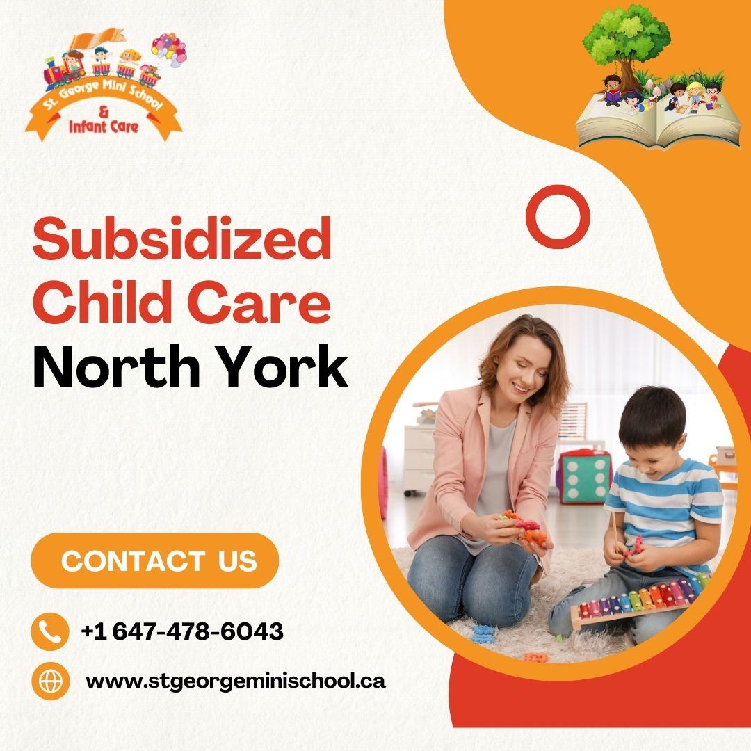 Subsidized Child Care North York,