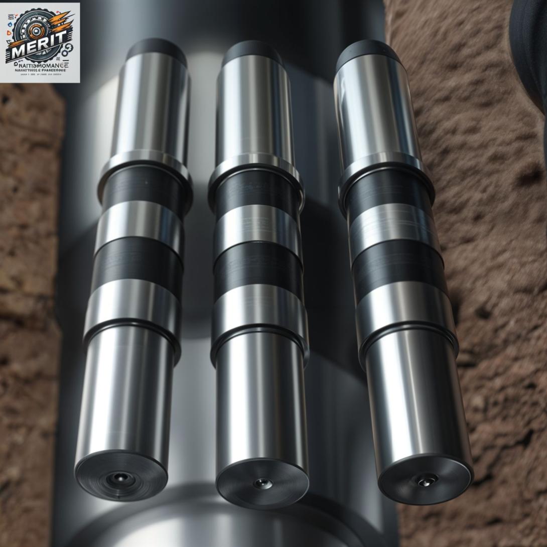 🌟 Optimize Performance with Merit® Hydraulic Hammer Pistons! 💪