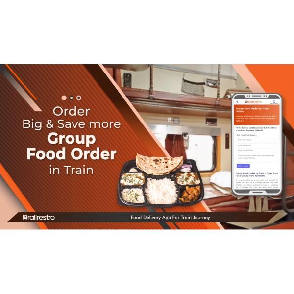 group food order in train