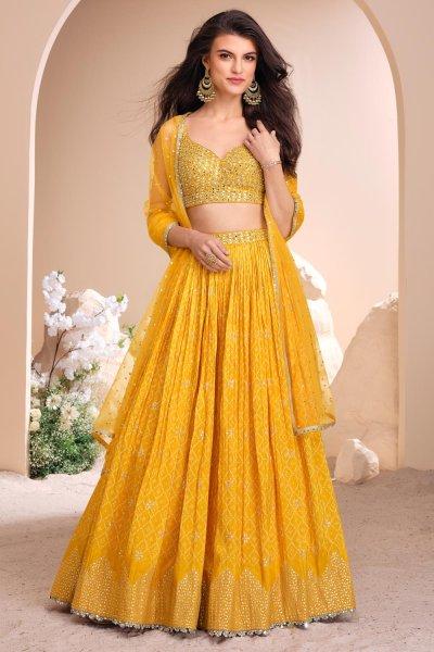 Yellow Lehenga