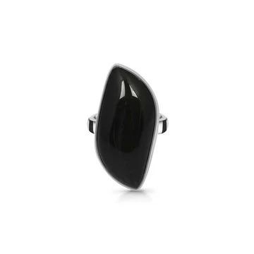 Black Obsidian Rings
