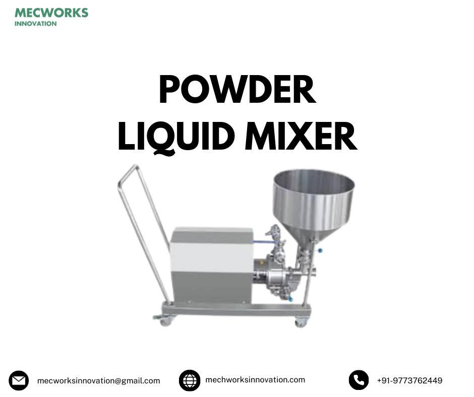High-Performance Powder Induction Mixers