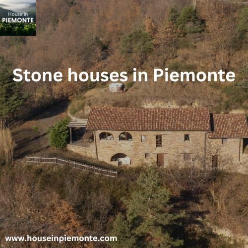 Stone houses in Piemonte