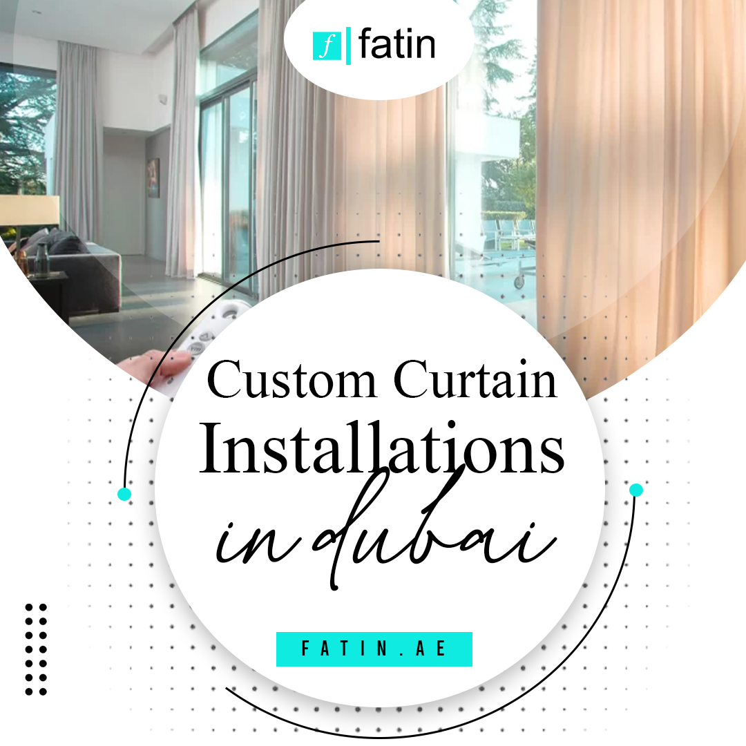 Custom Curtains Installation