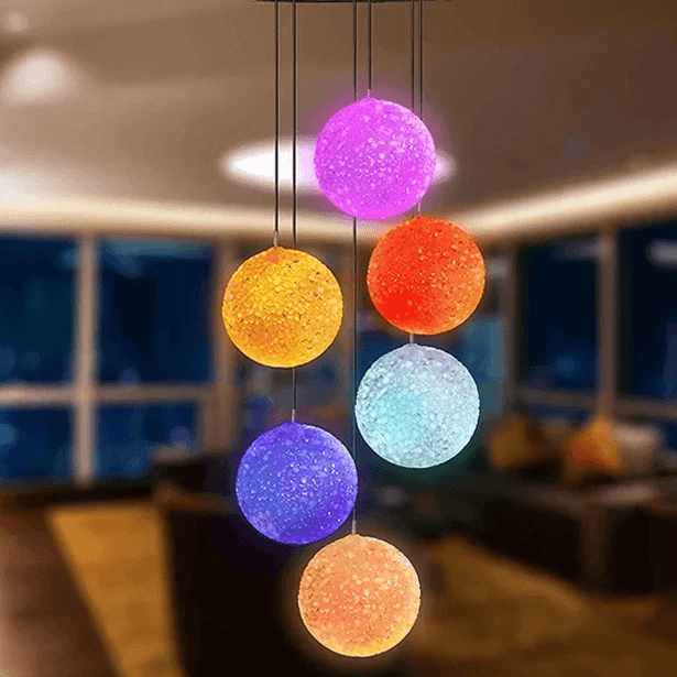 Solar Ball Wind Chimes